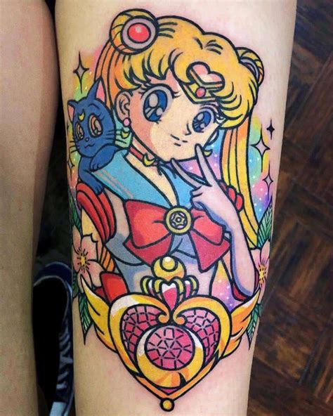 tatuaje sailor moon|Sailor Moon tattoo ideas